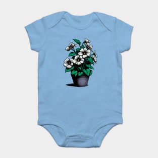 Flower Pot Baby Bodysuit